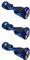 BESPORTBLE 3 Stücke 6 5 Zoll Aufkleber PVC Elektrische Roller Haut Aufkleber Für Selbst Balancing Roller