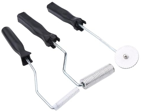 Set di Utensili per Laminazione in Fibra di Vetro, 3 Pezzi, Rulli per Vetroresina