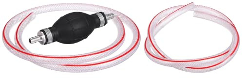 SIXTOL MECHANIC MANUAL PUMP SET 10 | Pompa manuale per carburante | 10 mm + 2 tubi da 1 m | pompa manuale per benzina, diesel, acqua e olio