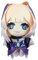 KUKUShining Genshin Impact Plüsch, 20cm Anime Figur Kuscheltier Weiches Cartoon Spielzeug Süße Stoffpuppe for Fans Geburtstagsgeschenke(Sagonomiya Kokomi)