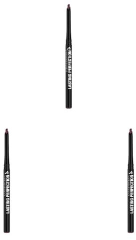 Manhattan Lasting Perfection Lipliner, Fb. 59 Y Love Rosy, langanhaltender und deckender Konturenstift, 2 g (Packung mit 3)