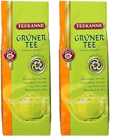 Teekanne Grüner Tee - 250 g (Packung mit 2)