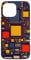 Diseño de placa base vintage con circuitos electrónicos Carcasa para iPhone 13 Pro Max