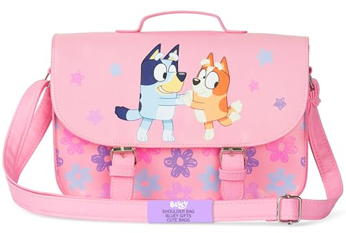 BlueY Kinder Handtasche Mädchen Umhängetasche mit Verstellbarem Gurt und Magnetverschluss Bingo Geschenke für Mädchen