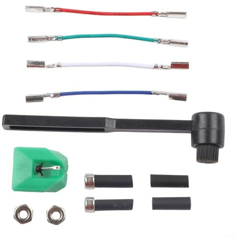 AT-VMN95E Ersatznadel für Audio-Technica AT-LP120X-USB, Plattenspieler + Staubbürste + Kabel