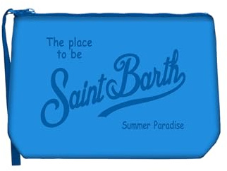 Saint Barth Mc2 Donna Pochette ALIN001 Gomma Blu Taglia Unica