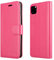 iCatchy For iPhone 11 Case Shockproof Leather Wallet Book Flip with Card Slots Kickstand Magnetic Closure Cover for iPhone 11 (6.1) Phone Case (Pink)