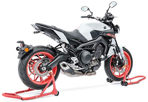 Montageständer hinten vorne Kompatibel mit Yamaha MT-10 / MT-03 / MT-01 CS rot