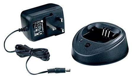 Motorola PMLN5191B CP040 and DP1400 Two Way Radio Single Unit Charger With UK Plug