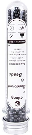 Yowablo Katzenstreu Deodorant Perlen Aktivkohle absorbiert Engen Geruch Cat Stink Bead (1PCS,Schwarz)