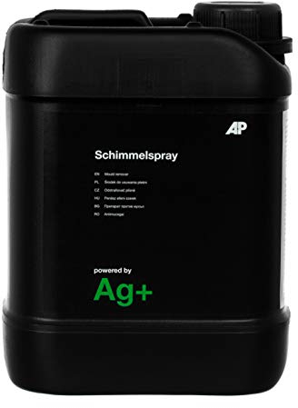 Ag+ Schimmelspray/Schimmelentferner, chlorfrei, mit Aktivsauerstoff-Sofortwirkung und Ag+-Langzeitwirkung (2,5 L)