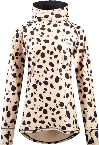Eivy Damen Icecold Gaiter Top Yoga Shirt, Cheetah, M EU