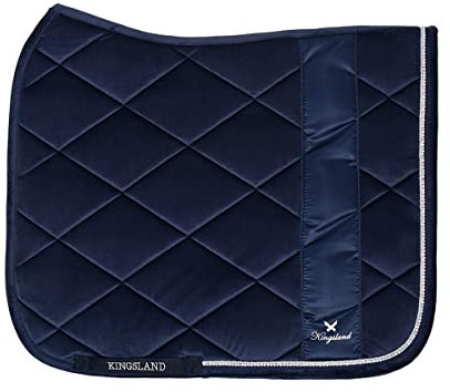 Kingsland Schabracke, Samtschabracke KLtehila Velvetschabracke Größe Dressur, Farbe Navy