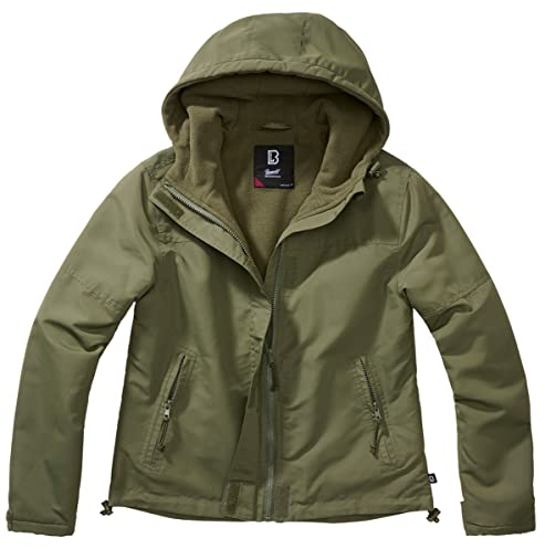 Brandit Women Frontzip Windbreaker, Farbe: olive, Größe: S