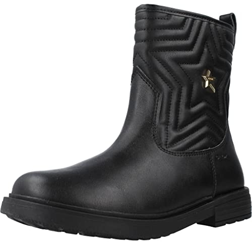 Geox J Eclair Girl A, Stivaletti Bambine e ragazze, Nero (Black), 35 EU