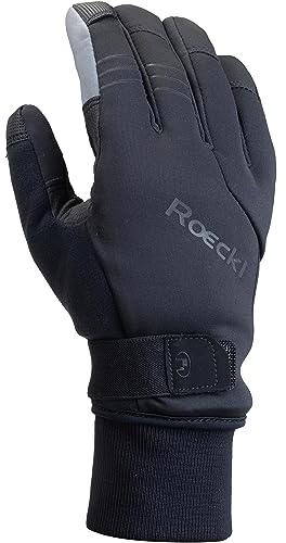 Roeckl Sports Fahrradhandschuh RAIANO, Unisex Fingerhandschuh, Schwarz 8