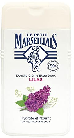 Sans Marque - Gel Douche Extra-Doux au Parfum de Lilas - 250mL - Pour une Douche Relaxante et Hydratante - Hygiène et Beauté - Lot De 4 - Vendu Par Lot