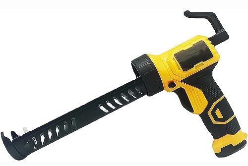 Cordless Caulking Gun, Electric Caulk Adhesive Gun, Glue Glass Glue Sealant Caulk Gun Tool with Comfortable Grip for Kitchen Bathroom Window