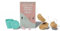HERA organics Starterset | Menstruationsschwamm mit Rückholfaden + HESTIA To-Go-Case + AthenaPure Reinigungstabs (M)