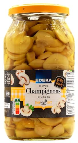 Edeka Champignons Scheiben 2.Wahl, 6er Pack (6 x 325g)