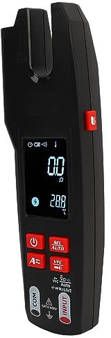 ANKROYU Pince ampèremétrique DC AC, multimètre numérique ABS avec fonction VFC, ampèremètre à pince avec écran numérique pour les réparations mécaniques, travaux électriques