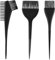 ZEYIYER 3 brochas de tinte para el cabello, kit profesional de aplicador de color para el cabello, aplicador de tinte para el cabello, herramienta de cepillo para teñir el cabello