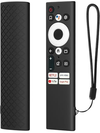 LEFXMOPHY Schutzhülle für Skyworth 55Q20 TC9010 TC9012 RHA-T2 Fernbedienungshülse, Schwarz