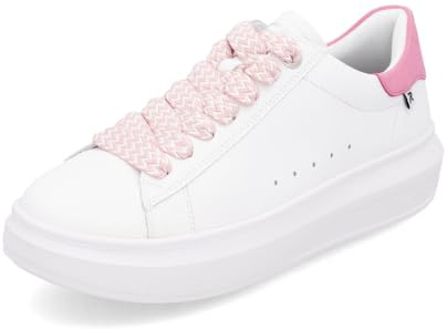 Rieker Damen Low-Top Sneaker W1201, Frauen Halbschuhe, lose Einlage