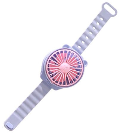 Generisch Persönlicher Ventilator - Niedlicher Cartoon Mini Lüfter - Persönliches Stylisches Handfreies Kühlsystem Für Kinder Mädchen Schüler Drinnen Draußen Unterwegs Zuhause Familie Freunde