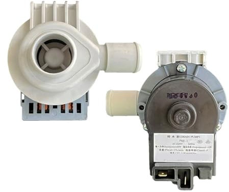 NQWJFYXP Motore Pompa di Scarico Lavatrice, Compatibile con Whirlpool Compatibile con Hisense, PSB-1W10133576A/W10316795Scarico Superiore, Parti Lavatrice