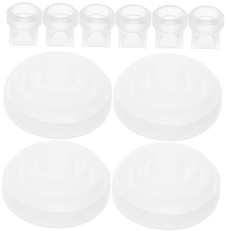 OATIPHO Breast Pump Accessory Kit Silicone Flange Inserts for Easy to Clean Replace