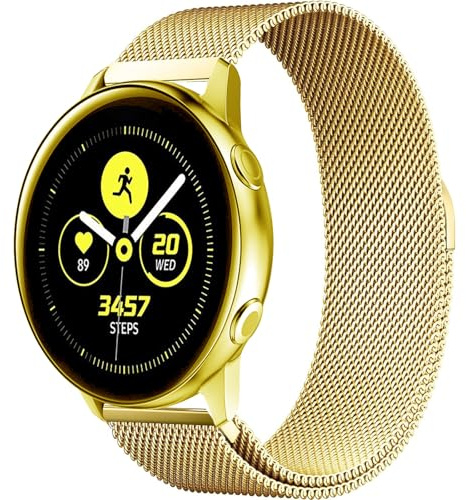 Magnetic Ersatzarmband für Polar ignite 3/ignite2/ignite/Pacer/Unite, 20mm Armband Uhrenarmband, Einstellbar Metall Edelstahl Armbänder für Withings ScanWatch 2 42mm/Steel HR 40mm/HR Sport