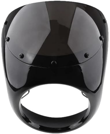 Motorrad-Frontscheinwerferverkleidung, Kunststoff, Universal, Cafe Racer, Retro-Scheinwerfer