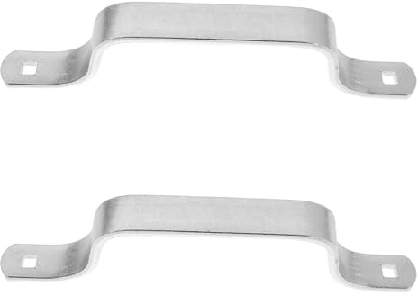 WATIIFUFU 2 Stück Retro Metallgriffe Für Schränke, Wohnmobile, Wohnwagen, Boote, Schubladen, Boote – Silber