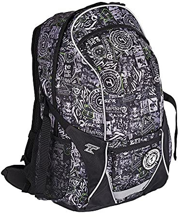 Tempish Herren Dixi New Stickers Rucksack, Black, One Size