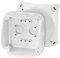 Hensel 62000041 Abzweigkasten (L x B x H) 62 x 93 x 93 mm Lichtgrau (RAL 7035) IP66, IP67, IP69 1 St.