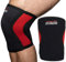 Raigeki Fitness Kniebandage 7mm Neopren [2er Set] Knee Sleeves (+ Trainingspläne) auch für Ellenbogen, Kniestütze, Kniewärmer für Krafttraining, Crossfit, Bodybuilding & Kampfsport (S)