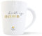 mintkind® Kaffeebecher Lieblings Erzieherin | Porzellan Kaffee Becher Tasse Weiß | Geschenk für die beste Erzieherin | Geburtstag, Weihnachten, als Dankeschön & zum Abschied | Geschenkidee