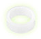 Taffstyle Flesh Tunnel Ohr Piercing Ear Plug Ohrpiercing Bunt Silikon Flexibel Glow in The Dark Leuchtet im Dunkeln 4mm Weiß