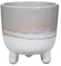 Sass & Belle Mojave Glaze Grey Large Planter on Legs