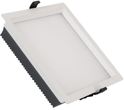 LEDKIA LED Downlight Einbaustrahler 30W Eckig Aero 130lm/W Mikroprismatisc