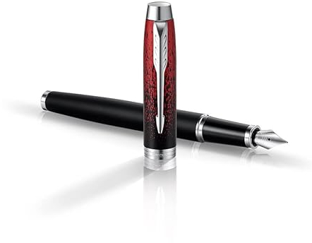 Parker IM Premium Fountain Pen - Red Ignite - Special Edition Gift Box