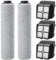 Set di 5 accessori per Tineco iFloor3 / Floor One S3 Ricambi per aspirapolvere a umido e a secco Contiene 2 rulli 3 filtri HEPA