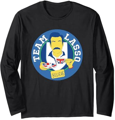 Ted Lasso Believe in Team Lasso Langarmshirt