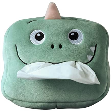 MYSUNBAR Plüsch Cartoon Taschentuchbox,Plüsch Auto Taschentuchbox Creative Tissue Box Taschentuchspender für Auto Zuhause Bad Küche Büro