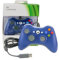 MANDO CON CABLE PARA MICROSOFT XBOX 360 WIRED GAME CONTROLLER COLOR AZUL X-BOX