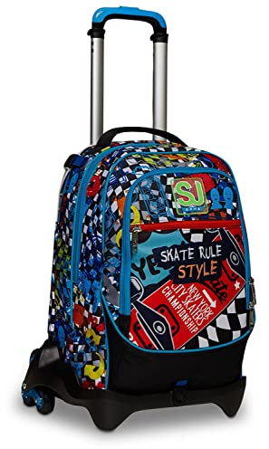 SJ GANG STYLE JAM GANG Jack 3WD Trolley, Unisex - Bambini e ragazzi, Multicolore, Taglia Unica