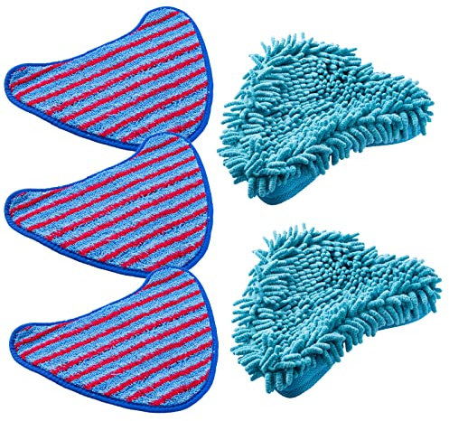 PURexpert Replacement Reusable and Machine Washable Steam Mop Pads COMBO PACK For Vax Steam Mops(Alternative to Vax Mop Pads Type 6 and Type 3)