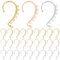SUNNYCLUE 1 Box 30 Stück 3 Farben Ohrwickelzubehör Ohrmanschetten Bulk Nicht Durchstochene Ohrwickel Mit 7 horizontalen Schlaufen Manschettenohrringkomponenten Für Die Schmuckherstellung Zubehör Erwac