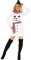 Morph Schneemann Kostüm, Schneemann Kostüm Damen, Schneemann Kostüm Erwachsene, Schneefrau Kostüm Pullover, Sexy Kostüm Schneemann Damen. Schneefrau Kostüm Damen - M